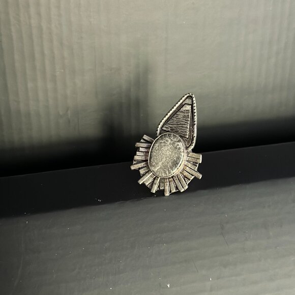 Rare Unusual Artisan Sterling Silver Ring .925 - Picture 3 of 4